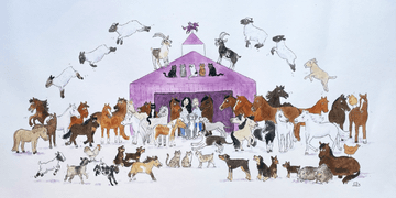 Big Purple Barn logo